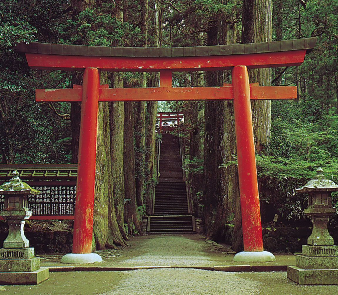 Japanese Shrine Torii Gate